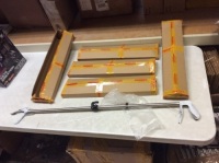 Lot of (5) Professional Collapsible Snake Handling Tool with Zigzag Wide Jaw - New&nbsp;