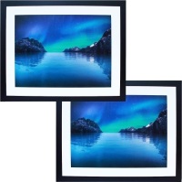 Set of (2) 22"x28" Black Gallery Poster Frames