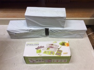 Lot of (4) Vegetable Chopper Spiralizers - New