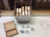 Lot of (12) Push Button Cabinet Locks, 5 Pcs - New