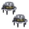 Longgo - HU515096 x2 Front Wheel Bearing Hub Assembly 4x4 4WD for 2007~2014 Escalade, 07~13 Avalanche, 2007~2013 Silverado 1500, 2007~2014 Suburban 1500, 2007~2014 Tahoe, 2007~2013 Sierra 1500