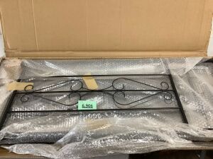 Steel Garden Arch Arbor Trellis for Climbing Plants - 92in