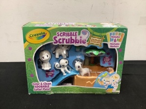 Crayola Scribble Scrubbie Safari 12 Washable Figures