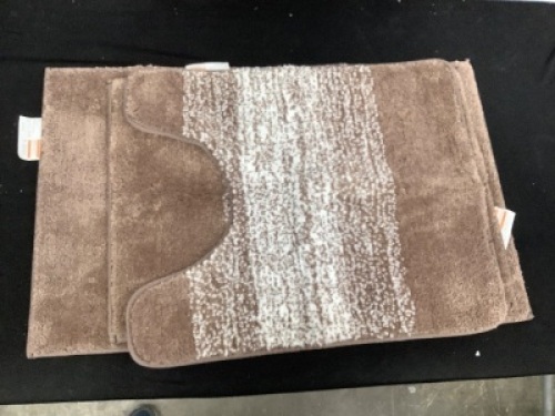 3 Piece Bathroom Mat Set
