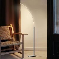 TACAHE Arc Corner Floor Lamp, 3000K Warm White & 3 Brightness Presets, 63"&nbsp;