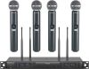 Phenyx Pro Wireless Microphone System, Quad Channel Wireless Mic, w/ 4 Handheld Dynamic Microphones, 4x40 Channels, Auto Scan, Long Distance 328ft