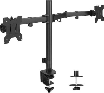 VIVO Dual Monitor Desk Mount, Holds 2 Screens up to 32 inches and Max 22lbs Each