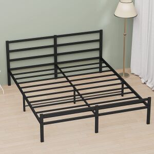 Musen King Bed Frame with Headboard 