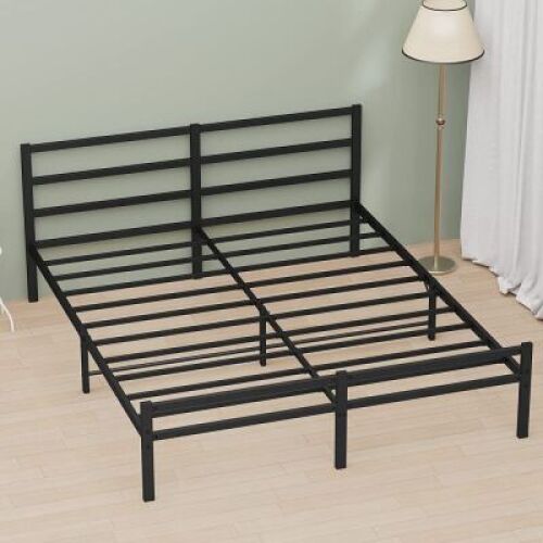 Musen King Bed Frame with Headboard&nbsp;