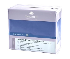 DreamFit DreamChill Enhanced Bamboo Sheet Set - Queen