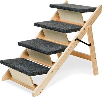 MEWANG Foldable Pet Stairs 