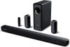 Raineverry 5.1 CH Surround Sound Bar with Wireless Subwoofer, Dolby Digital Plus, Bluetooth 5.0, Surround Sound System