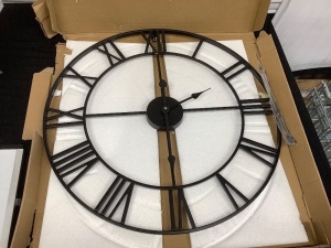 24" Retro Wall Clock