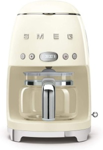 Smeg 50's Retro Style Drip Coffee Maker Machine, Cream - Appears New 