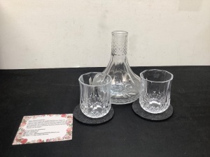 Glass Carafe for Bedstand 