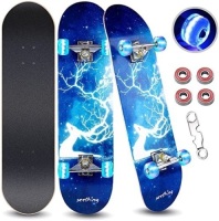 ArgoHome Complete 31" Skateboard for Beginners - New