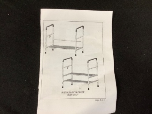 Bedstep with Grab Bars