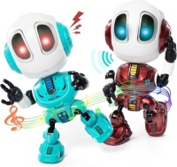 Two Rechargeable Talking Robots Toys for Kids