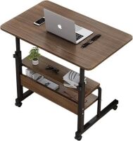 Adjustable Laptop Desk for Small Spaces with Storage&nbsp;31.5x15.7 inch&nbsp;