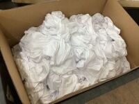 White Spandex Chair Covers, 100pc