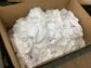 White Spandex Chair Covers, 100pc