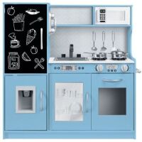 Pretend Play Kitchen Wooden Toy Set for Kids with 11 Accessories&nbsp;