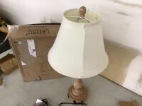 Farmhouse Table Lamp - Minor Discoloration