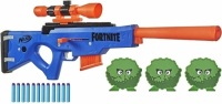 NERF Fortnite BASR-R Bolt Action Blaster with 3 Bush Targets and 12 Elite Darts - Appears New&nbsp;