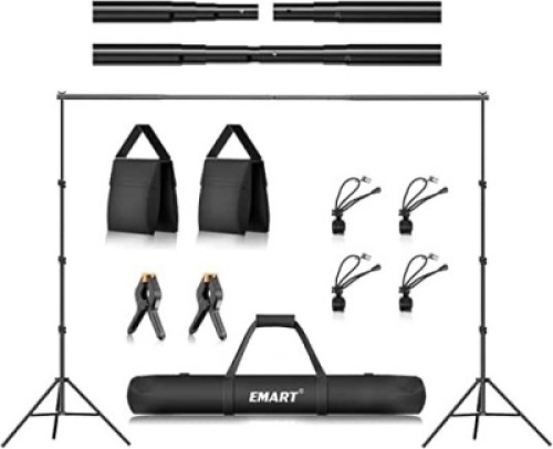 Emart Photo Video Studio 10FT Adjstable Background Stand Backdrop Support System Kit&nbsp;