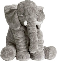 Elephant Plush Stuffed Animal, 24", Grey - Appears New&nbsp;