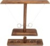 Authumberdale Rustic Wooden Ring Toss 16"X13"