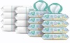 Pampers Complete Clean Scented Baby Wipes, 8 Pop-Top Packs and 8 Refill Packs of 72 Wipes Each - NEW