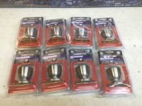 Lot of (8)&nbsp;Design House Terrace Satin Nickel Dummy Door Knobs - New&nbsp;
