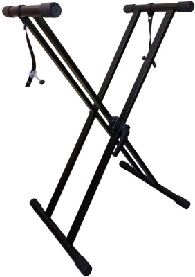 RockJam Xfinity Heavy-Duty Adjustable Keyboard Stand with Locking Straps - Appears New 