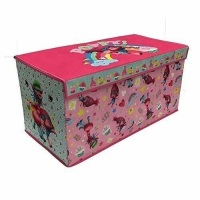 Lot of (3) Trolls Folding Soft Storage Bench&nbsp;Toy Boxes - New