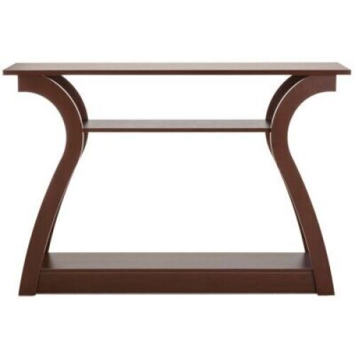 47in 3-Shelf Entryway Display Console Accent Table&nbsp;