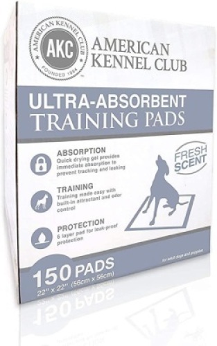 American Kennel Club Pet Training and Puppy Pads, 22" x 22", 150 Pads - New&nbsp;