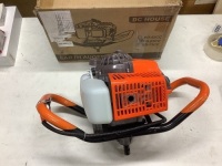 DC House Two Stroke Earth Auger - Engine Has Compression&nbsp;