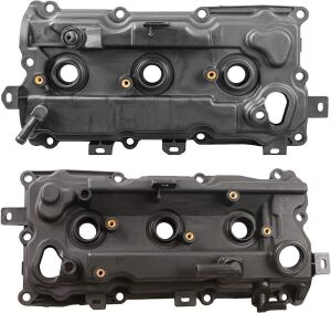 MOSTPLUS 13264-JP01A 13264-JP01B Engine Valve Covers Left + Right Compatible for 09-14 Nissan Murano Quest