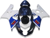 '04-05 Suzuki GSXR 600 Body Kit, White/Black/Blue - Appears New&nbsp;