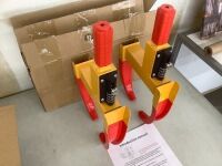 Universal Heavy Duty Wheel Lock, Set of 2&nbsp;