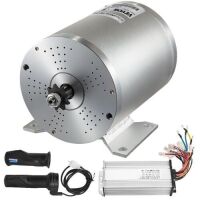 VEVOR 1800W Electric DC Motor Kit - 48V 4500rpm Brushless Motor with 33A High Speed Controller and Throttle Grip Kit&nbsp;