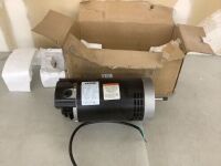 VEVOR Pool Motor,1.5 HP, 3463 RPM, 1 Speed, 230/115 Volts, 7.5/14.7 Amps, 1 Service Factor, 56J Frame