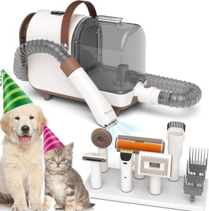 Bunfly Pet Grooming Kit & Vacuum