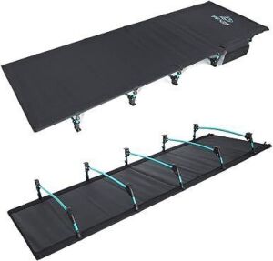 FE Active Folding Camping Cot, Fits Single Air Mattress Pad