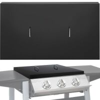 VEVOR Powder Coated Black Carbon Steel Flat Top Griddle Cover with Heatproof Handle for&nbsp;Blackstone 36" Griddle