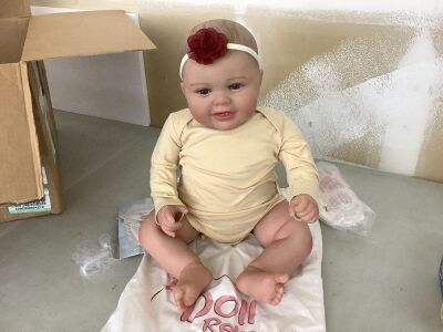 Pinky Reborn Baby Doll 24" 