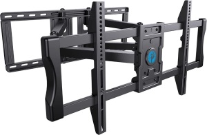 Pipishell Wall Mount Bracket Full Motion for 50-90" OLED QLED Flat Curved TV with 29" Extension Articulating Arm Swivel Tilt Level, Max VESA 800x400mm Up to 132 lbs