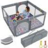 Fanbufan Baby Playpen with Anti-Slip Base 51" x 51" x 27"&nbsp;