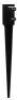 Lot of (2) Nuvo Iron Multi-Purpose 4&Prime; x 4&Prime; Yard and Lawn Spike for In-Ground Post Support